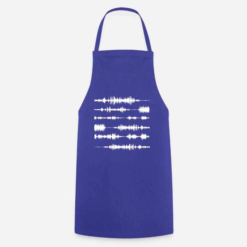 Music bitrates - Cooking Apron - royal blue