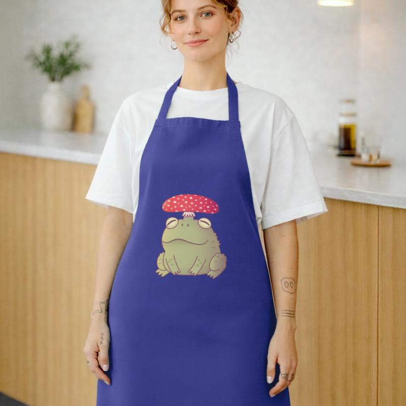 Mignon Toadstool Toad Doodle Tablier de cuisine