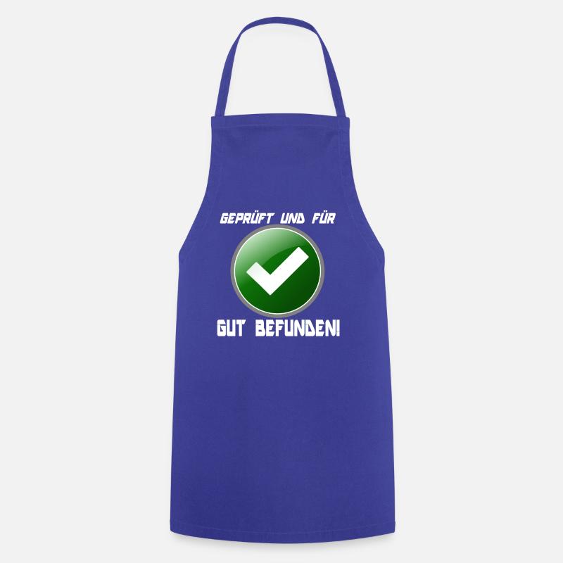 Found to be GOOD! - Cooking Apron - royal blue