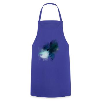 chemise cadeau libellule - Tablier de cuisine - bleu royal - Devant - AI Model Male 185 dark (185cm)