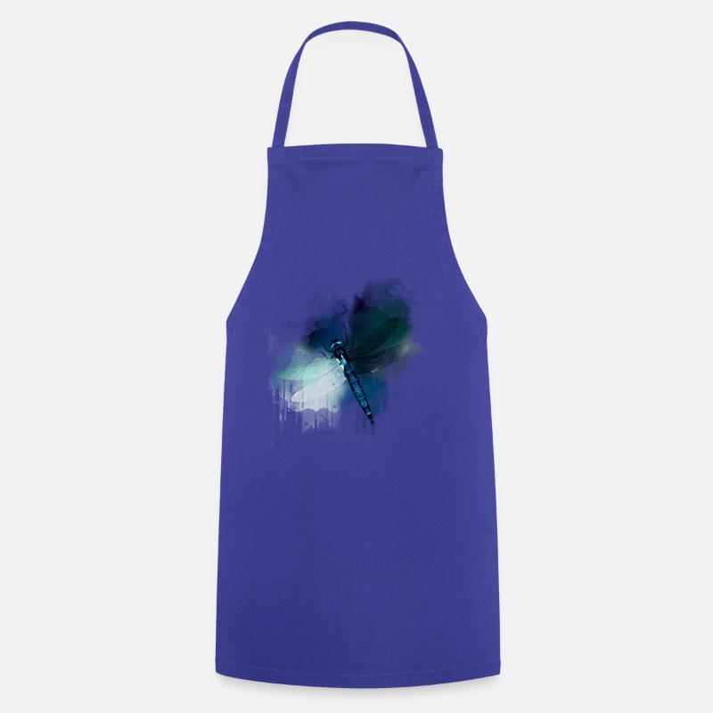 libelle geschenk shirt - Kochschürze - Royalblau