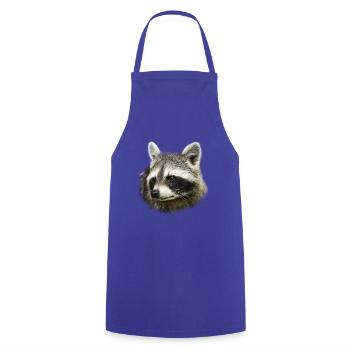 Raccoon scales illustration design gift - Cooking Apron - royal blue - Front - AI Model Male 185 dark (185cm)