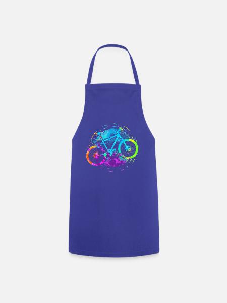 Fahrrad MTB - Kochschürze - Royalblau