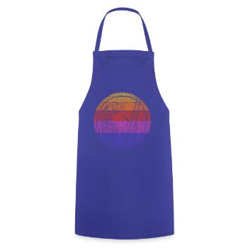 Ramen - Tablier de cuisine - bleu royal - Devant - AI Model Male 185 dark (185cm)
