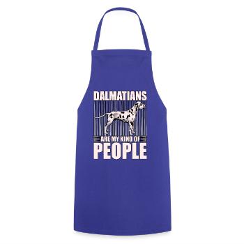 Dalmatians are my kind of people - Kochschürze - Royalblau - Vorne - AI Model Male 185 dark (185cm)