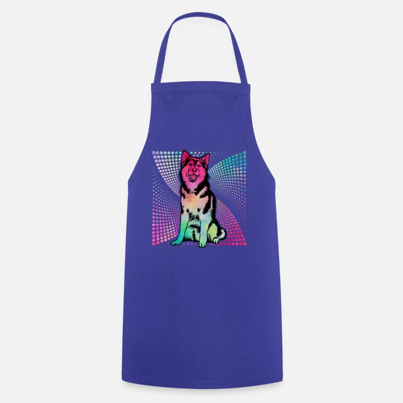 Husky - Kochschürze - Royalblau