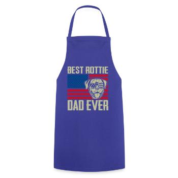 Meilleur papa pourri de tous les temps - Tablier de cuisine - bleu royal - Devant - AI Model Male 185 dark (185cm)