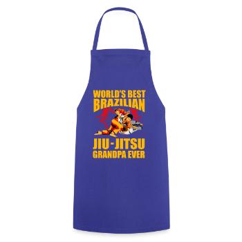 World's best Brazilian Jiu-Jitsu Grandpa ever - Kochschürze - Royalblau - Vorne - AI Model Male 185 dark (185cm)
