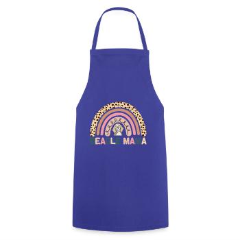 Beagle Mama - Cooking Apron - royal blue - Front - AI Model Male 185 dark (185cm)