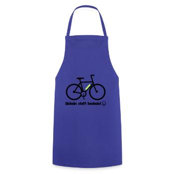 E-Bike Pedelec Funny Gift Bike eMTB Bike - Cooking Apron - royal blue - Front - AI Model Male 185 dark (185cm)