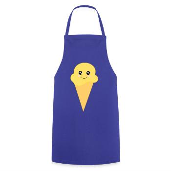 Kawaii Cream Kawaii Vanilla Kawaii Cream - Cooking Apron - royal blue - Front - AI Model Male 185 dark (185cm)