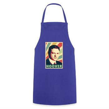 Herbert Hoover Vintage Colors - Cooking Apron - royal blue - Front - AI Model Male 185 dark (185cm)