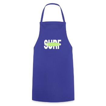 Surf - Tablier de cuisine - bleu royal - Devant - AI Model Male 185 dark (185cm)