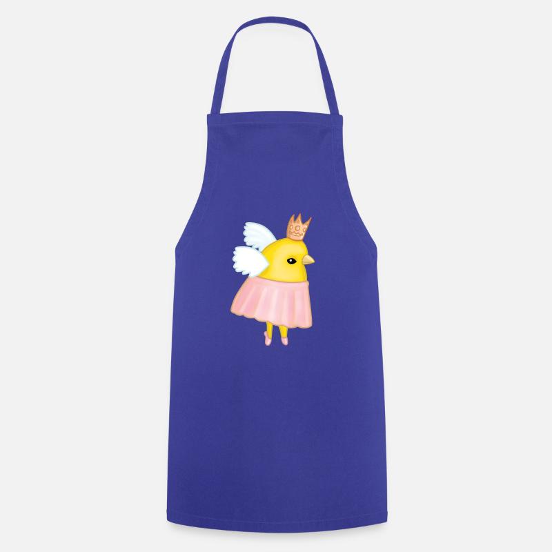 Chick dancer star princess - Cooking Apron - royal blue