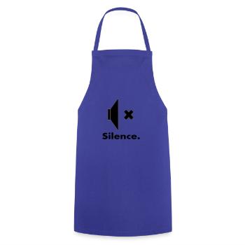 Pssst. Rest please. - Cooking Apron - royal blue - Front - AI Model Male 185 dark (185cm)