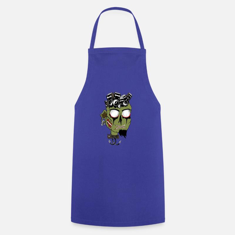 Tekno Zombies - Cooking Apron - royal blue