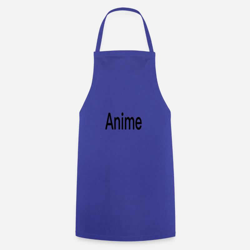 « Anime » logo - Tablier de cuisine - bleu royal