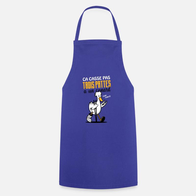 Canardo - Tablier de cuisine - bleu royal