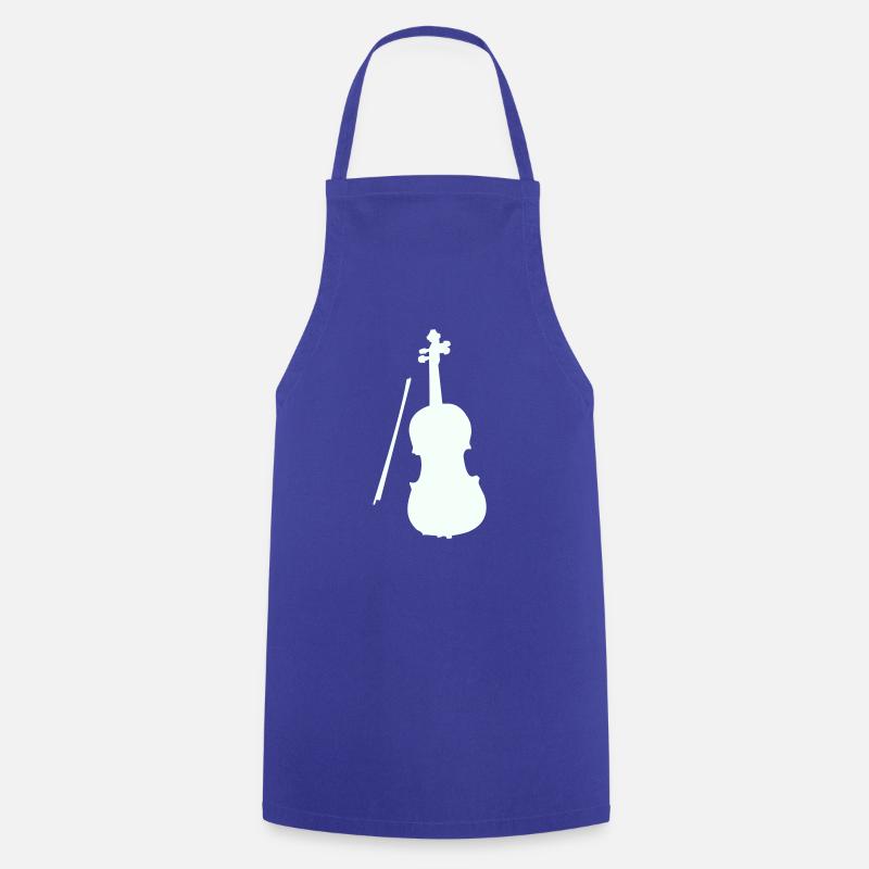 Violon Violon - Tablier de cuisine - bleu royal