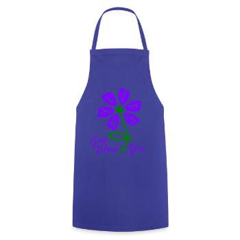 Church god bless you - Cooking Apron - royal blue - Front - AI Model Male 185 dark (185cm)