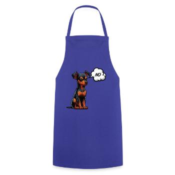 No Miniature Pinscher Pinscher Pinscher Owner - Cooking Apron - royal blue - Front - AI Model Male 185 dark (185cm)