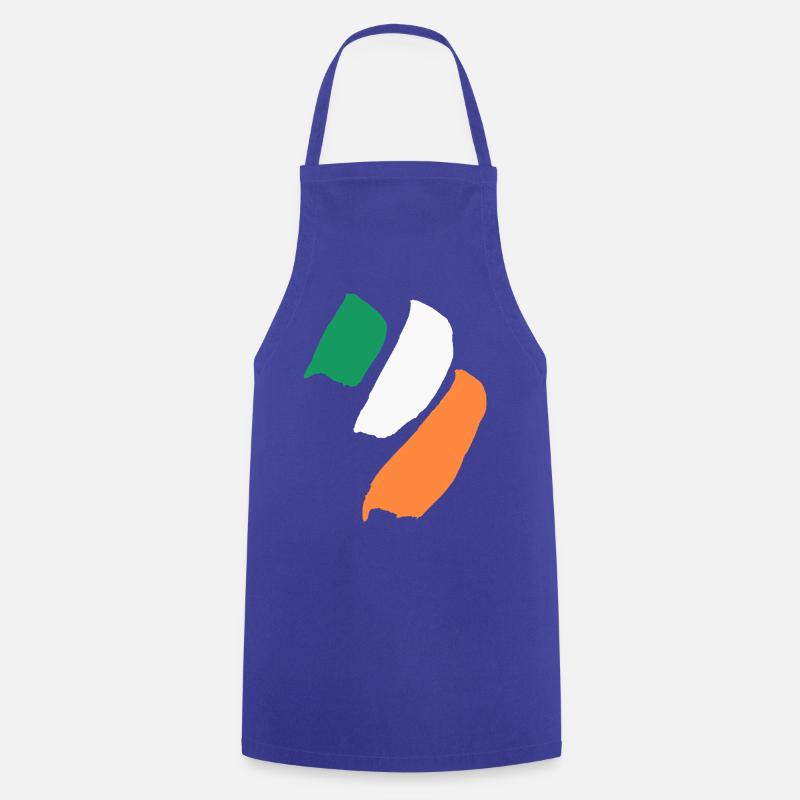 Drapeau de l’Irlande - Tablier de cuisine - bleu royal