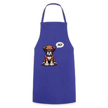 No Boxer Boxer Holder Boxer Dog Boxer Owner - Cooking Apron - royal blue - Front - AI Model Male 185 dark (185cm)