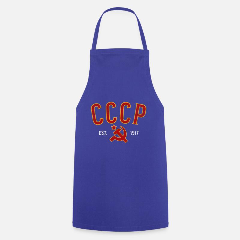 CCCP 1917 - Tablier de cuisine - bleu royal