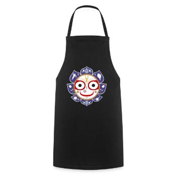 Lord Balaram - Cooking Apron - black - Front - AI Model Male 185 dark (185cm)