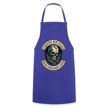 Ne gâche pas ma mauvaise humeur - Tablier de cuisine - bleu royal - Devant - AI Model Male 185 dark (185cm)