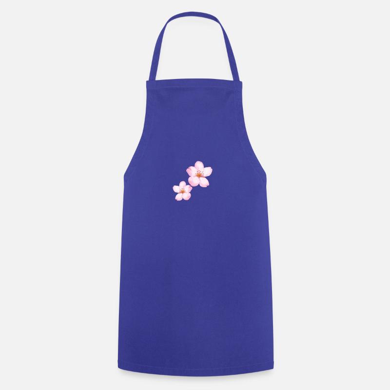 SAKURA - Tablier de cuisine - bleu royal