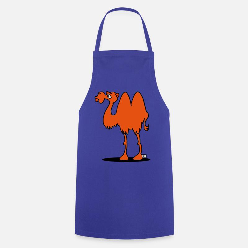 Chameau - Tablier de cuisine - bleu royal