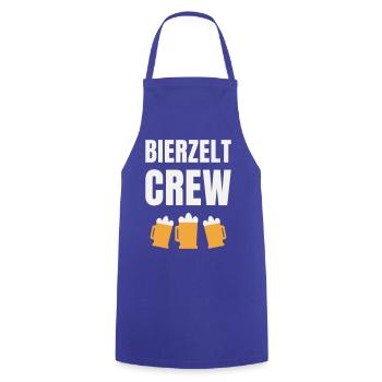 Bierzelt Crew Volksfest Festzelt Maß Partnerlook - Kochschürze - Royalblau - Vorne - AI Model Male 185 dark (185cm)