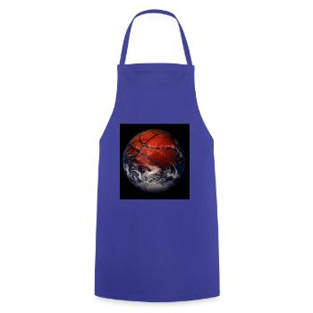 Le monde du basketball en une seule image 🏀🌍 - Tablier de cuisine - bleu royal - Devant - AI Model Male 185 dark (185cm)