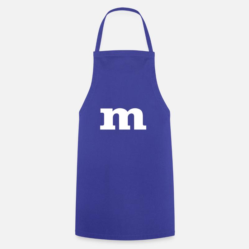 m - Cooking Apron - royal blue