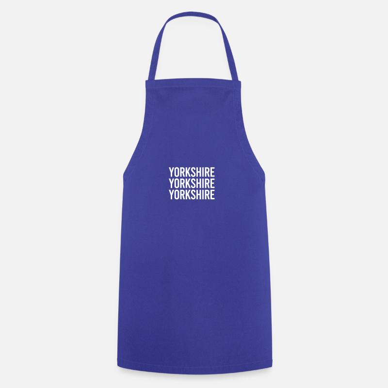 Yorkshire Chant - Cooking Apron - royal blue