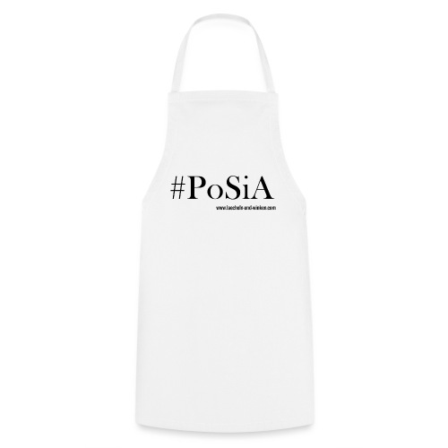 #PoSiA schwarz - Kochschürze