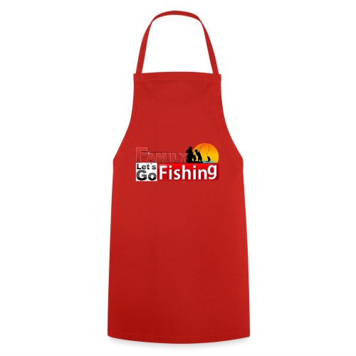 FAMILY LET´S GO FISHING FONDO - Delantal de cocina
