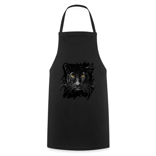 Schwarzer Panther - Kochschürze