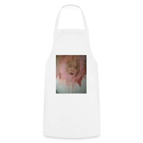 Mujer rosa Regalos con diseño artístico. - Delantal de cocina