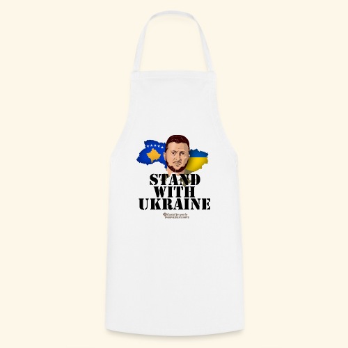 Ukraine Kosovo T-Shirt - Kochschürze