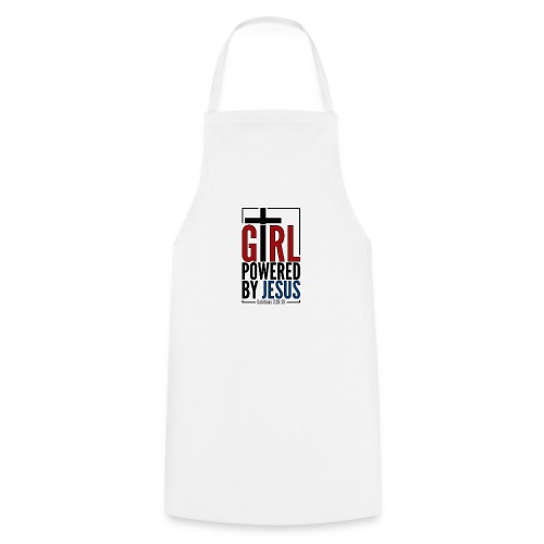 Girl Powered By Jesus - Women's Christian Fashion - Cooking Apron