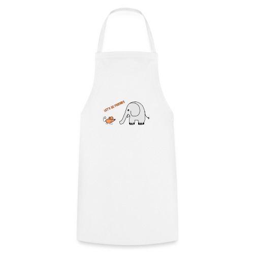 Elephant and mouse, friends - Cooking Apron