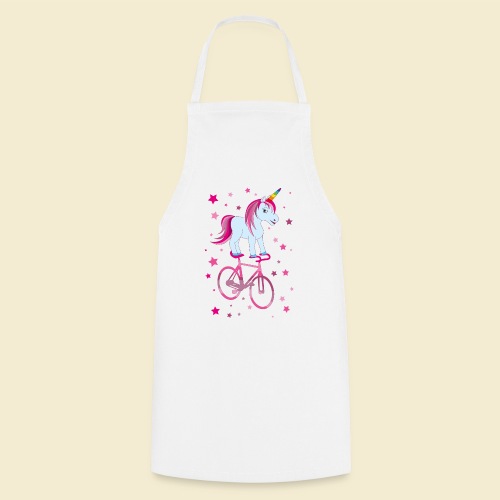 Kunstrad | Einhorn Pink - Kochschürze