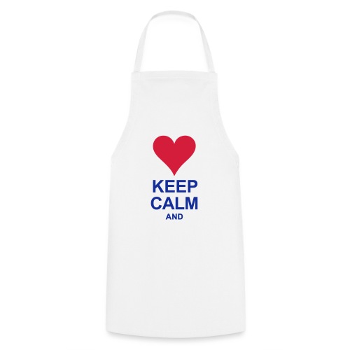 Be calm and write your text - Cooking Apron
