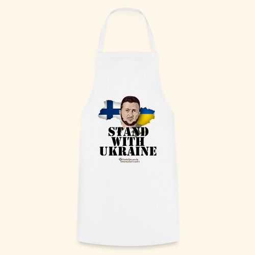 Ukraine Finnland Unterstützer T-Shirt - Kochschürze