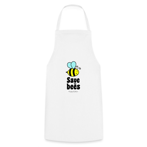 Bees9-1 save the bees | Protect bees flowers - Cooking Apron