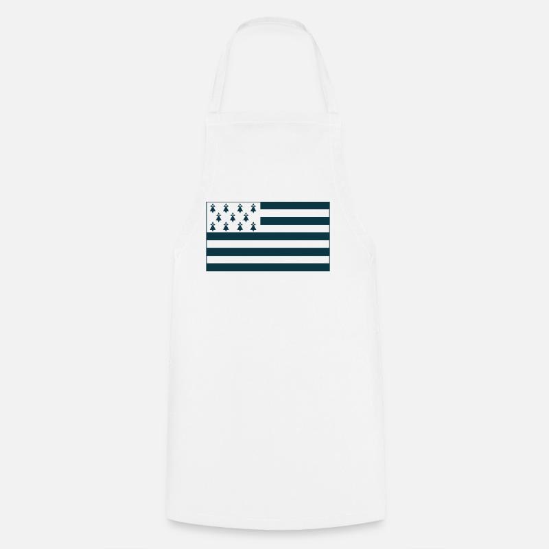 Breton ! - Tablier de cuisine - blanc