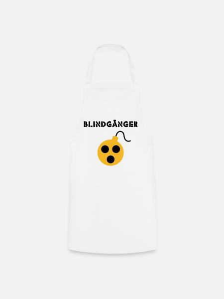 Blindgänger - Kochschürze - Weiß