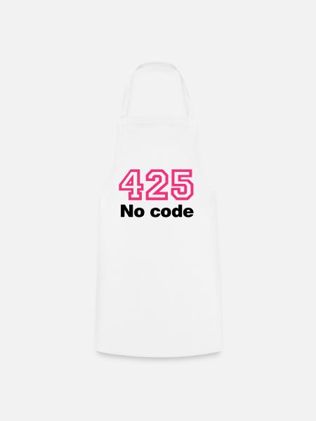 Error 425 No Code - Kochschürze - Weiß